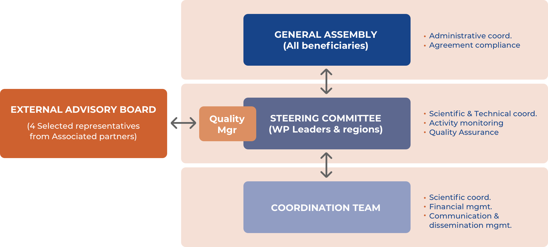 ICTUSnet: Governance Structure